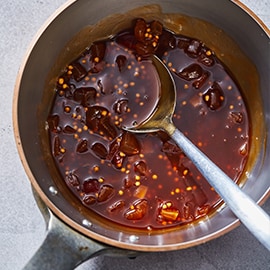 Mosterdfruit saus Mosterdfruit saus